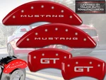 2015-2023 Ford "mustang Gt" 6 Piston Front + Rear Red Mgp Brake Caliper Covers. Fixed Price $269.99.