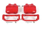 Powerstop 99-01 Ford Mustang Front Red Calipers W/brackets Pair. Fixed Price $296.78.