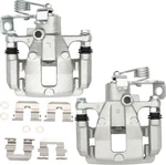 Rear Brake Calipers W/ Bracket Pair For 2012-2016 2017 Hyundai Accent 1.6L. Fixed Price $105.99.