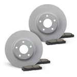Rear Geomet Brake Rotors + Pads For 2009-2016 Vw Cc Gti Passat 2008 R32. Fixed Price $131.09.