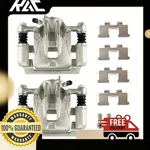 Pair Rear Brake Calipers With Bracket For Kia Sportage Hyundai Tucson Optima. Fixed Price $75.60.