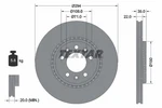 Textar 92287103 Brake Disc For Citroen, Fiat, Opel, Peugeot, Toyota, Vauxhall. Fixed Price $72.01.