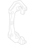 Genuine Mercedes-benz Brake Carrier 166-421-00-06. Fixed Price $291.34.