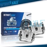 Pair Rear Brake Calipers With Bracket Assembly For Kia Sorento Hyundai Santa Fe. Fixed Price $88.17.