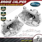 2X Front Lh&rh Brake Caliper W/ Bracket For Audi A3 Quattro Vw Beetle Golf Jetta. Fixed Price $147.99.