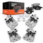 A-premium Front & Rear Ceramic Brake Pad + Caliper For Bmw E70 F15 X5 E71 F16 X6. Fixed Price $246.99.