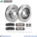 Front Disc Rotors Brakes Pads For Lexus ES300H ES350 Toyota Camry Avalon. Fixed Price $69.79.