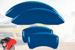 2011-2018 Dodge Ram 1500 Front + Rear Blue Mgp Brake Disc Caliper Covers 4PC. Fixed Price $224.99.