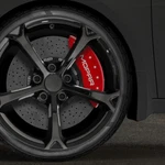 Set Of 4 Red Mopar Caliper Covers For 2007-2012 Dodge Caliber By Mgp. Fixed Price $299.99.