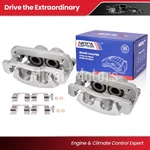 Pair Front Brake Calipers W/ Bracket Fit Cadillac Chevrolet Silverado Gmc Sierra. Fixed Price $119.25.