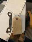 115 994 07 32 Genuine Mercedes-benz Caliper Plate. Fixed Price $14.50.