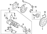 Genuine Nissan Disc Brake Kit 44010-7LG1B. Fixed Price $532.38.