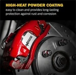 Power Stop S15038 High-temp Disc Brake Caliper Set Red Powder Coated (pair). Fixed Price $134.69.