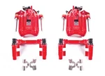 Powerstop For 00-06 Audi Quattro Rear Red Calipers W/brackets Pair. Fixed Price $256.15.