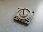 Used Original Genuine Porsche 911 930 Alloy Brake Caliper Piston Backing Plate. Fixed Price $75.00.