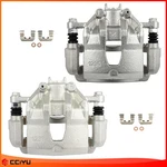 Pair Front Disc Brake Calipers W/ Bracket For 2012-2017 Hyundai Accent Kia Rio. Fixed Price $76.75.