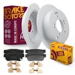 Rear Disc Brake Pad Set & Rotor Kit For Hyundai Santa Fe Tucson Sportage. Fixed Price $110.97.
