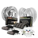 Power Stop KOE15227DK Autospecialty Front And Rear Replacement Brake Kit-oe. Fixed Price $327.50.