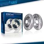 Front Drilled Brake Rotors For Benz C320 C350 CLK320 E320 E430 SLK320 Crossfire. Fixed Price $76.82.