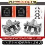 2X Rear Left & Right Brake Calipers W/ Bracket For Nissan Rogue 14-20 Leaf 11-25. Fixed Price $92.99.