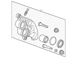 Genuine Gm Caliper 13567367. Fixed Price $105.56.