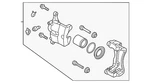 Genuine Kia 2021-2024 K5 Caliper 58180-L0A00. Fixed Price $251.11.
