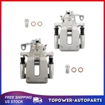 Rear Pair Brake Calipers W/bracket For 04-05 Volkswagen Golf V6 2.8L L4 1.8L. Fixed Price $91.06.