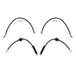 Trq BLA63911 Brake Hydraulic Hose Kit For Mazda 04-13 Front Rear BP4K43980F. Fixed Price $74.88.