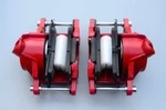 Helix Gm Front Brake Calipers Pair Red Single Piston Fits S10 S15 Jimmy - M364. Fixed Price $164.45.
