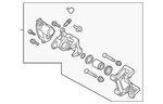 Genuine Hyundai 2019-2021 Tucson Caliper 58311-D3A71. Fixed Price $404.64.