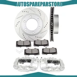 Front Pair Brake Calipers Disc Rotors & Ceramic Pads For 2003-09 Toyota 4RUNNER. Fixed Price $224.81.