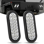 Nilight 6INCH Oval Trailer Tail 2PCS White 24LED Back Up Reverse. Fixed Price $25.99.