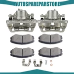 Front Brake Calipers & Ceramic Pads For Hyundai Sonata 2006 07 08 2009 2010. Fixed Price $122.50.