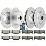 Front Rear Disc Rotors Brake Pads For 2013-2017 ES350 ES300H Toyota Camry Avalon. Fixed Price $199.12.
