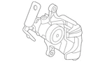 Genuine Ford Disc Brake Caliper LK4Z-2553-A. Fixed Price $226.18.