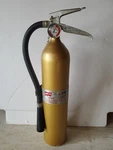 Vintage Power-pak Products Inc Buffalo New York Slim 4" Diam. Fire Extinguisher. Fixed Price $300.00.