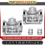 2PCS Front Left & Right Brake Calipers For Nissan Maxima Infiniti I30 2000 2001. Fixed Price $130.99.