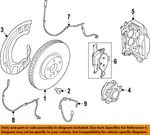 Bmw Oem 17-25 430I Xdrive Front Suspension Brake Components-rotor 34108853555. Fixed Price $204.80.