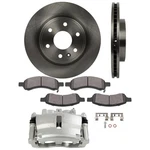 Front Rotors Ceramic Pads And Left Brake Calipers For Buick Enclave 2008-2017. Fixed Price $161.77.