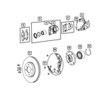 68099580AA Mopar Brake Caliper Guide Pin Front For Fiat 500L 2014. Fixed Price $62.74.