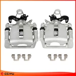 Pair Rear Disc Brake Calipers W/ Bracket For 2005 06 07 08 2009 Audi A4 Quattro. Fixed Price $93.00.
