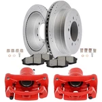 Rear For Toyota Sequoia Tundra 2008-2017 Brake Rotors Ceramic Pads Calipers Kit. Fixed Price $175.72.