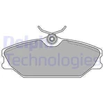 LP1744 Delphi Brake Pad Set, Disc For Renault. Fixed Price $37.34.