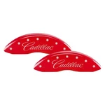 For Cadillac Cts 14-19 Caliper Covers Gloss Red W. Fixed Price $299.99.