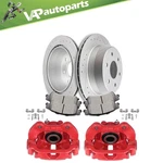 For Gmc Chevrolet Silverado 1500 Rear Brake Caliper Ceramic Pad Drill Slot Rotor. Fixed Price $189.56.