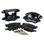 Wilwood 140-11291-BK D52 Front Caliper Kit, In Piston, 1968-96 Gm Vehicles. Fixed Price $484.13.