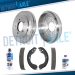 Rear Brake Drums Shoes For Jeep Compass Patriot Dodge Caliber Avenger Sebring. Fixed Price $84.01.