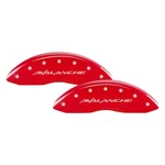 For Chevy Silverado 1500 07-13 Caliper Covers Gloss Red W. Fixed Price $299.99.