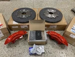 2016+ Corvette Z06 Red Rear Brembo Carbon Ceramic Gm Brake Calipers Rotors Pads. Fixed Price $7699.00.