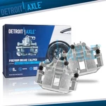 Pair Front Disc Brake Calipers W/ Bracket For 2006-2011 RIO5 Accent Attitude. Fixed Price $97.70.